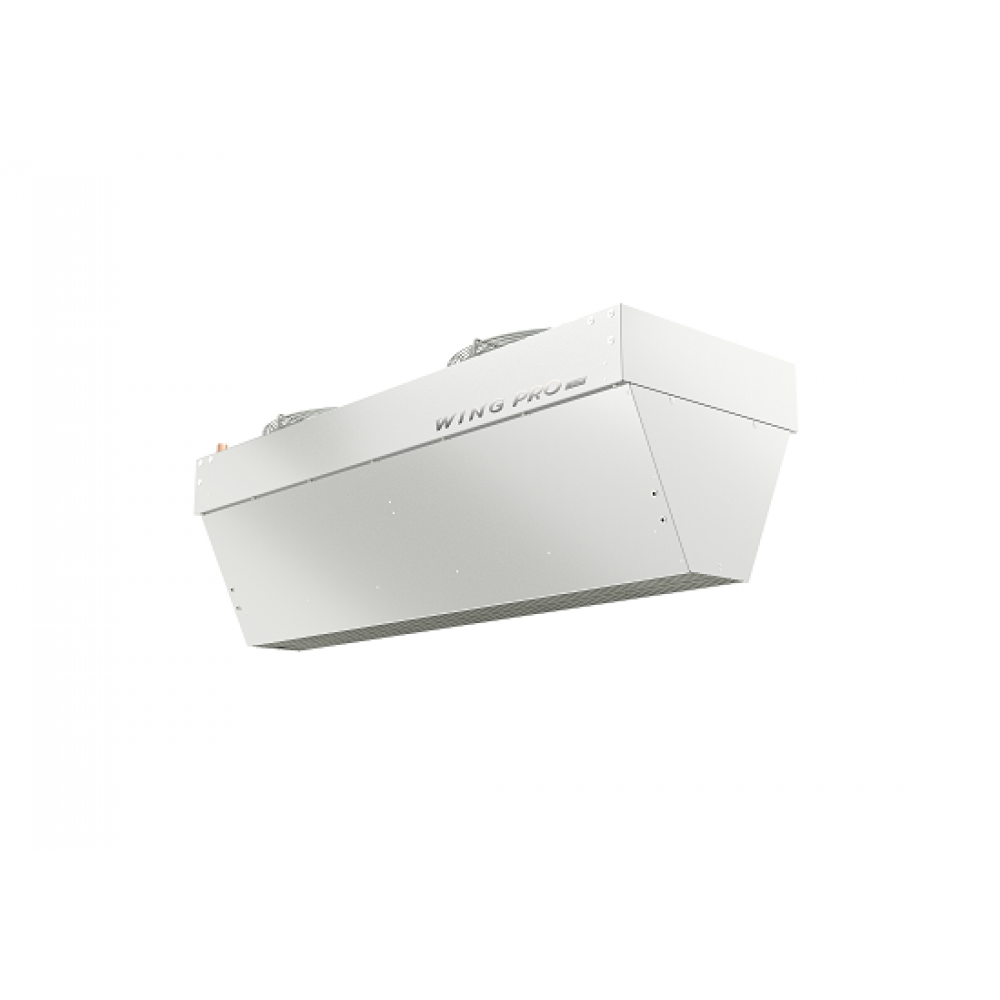 Perdea de aer industriala Wing Pro W150 EC R2 cu schimbator de caldura in doua randuri, 7300m3/h, 150cm - VTS