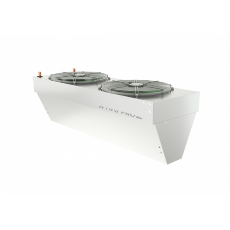 Perdea de aer industriala Wing Pro W150 EC R1 cu schimbator de caldura cu un singur rand, 7900m3/h, 150cm - VTS