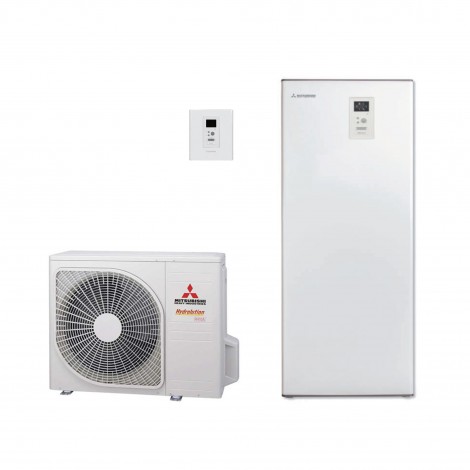 Pompa de caldura 6kw, incalzire apa calda si racire, Hydrolution All-In-One 6 - Mitsubishi