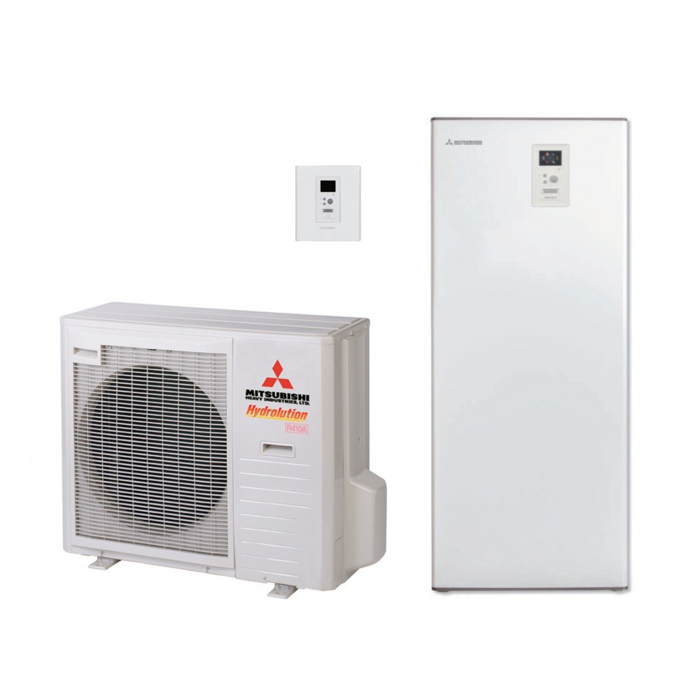 Pompa de caldura 12kw, incalzire apa calda si racire, Hydrolution All-In-One 12 - Mitsubishi