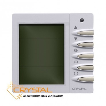 Recuperator de caldura 2000mc/h, 335W, filtru de carbon lavabil - Crystal Eco 2000