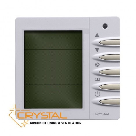 Recuperator de caldura 2000mc/h, 335W, filtru de carbon lavabil - Crystal Eco 2000