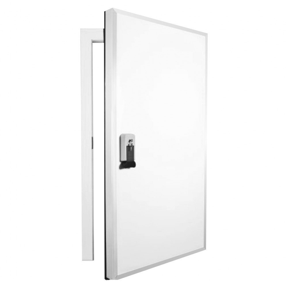 Usa batanta pentru camere frigorifice de congelare, grosime perete 120mm - Hindor 90