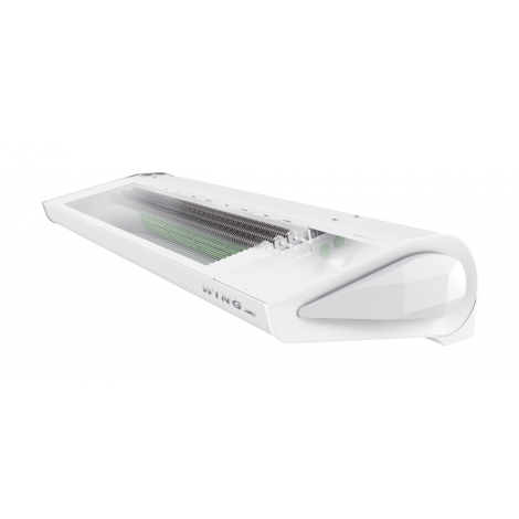 Perdea de aer Wing II E100 EC cu incalzire electrica, 2/4/6kw, 1850m3/h, 100cm - VTS