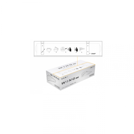 Perdea de aer Wing II E200 EC cu incalzire electrica, 10/15kw, 4500m3/h, 200cm - VTS